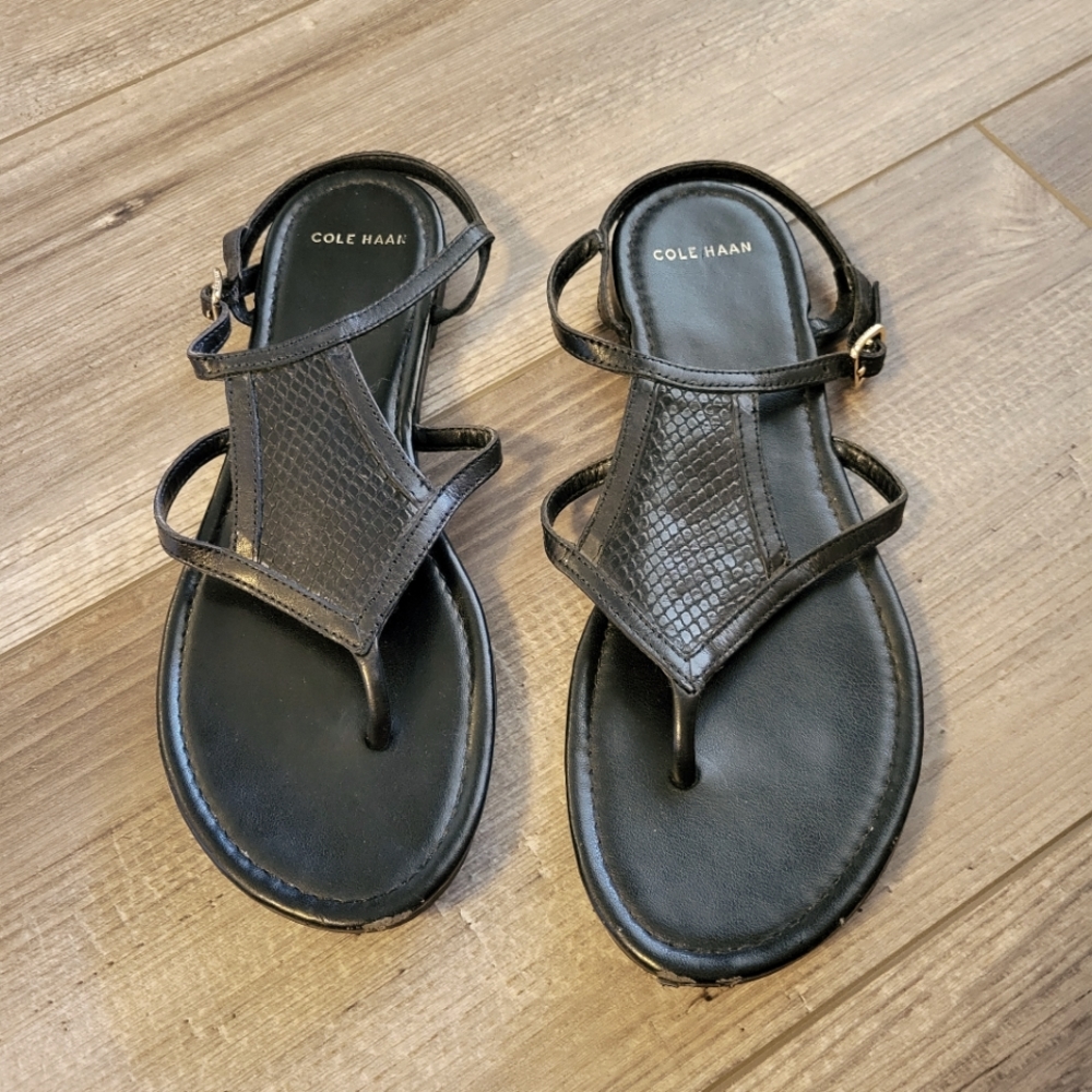 Cole Haan black sandal
